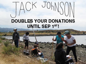 Help Us Reach Jack Johnson's $2500 Match by Sep 1st!