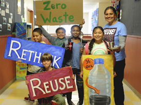 Plastic-Free July Inspiration: Jackie Omania's Zero Waste Classroom at Oxford Elementary